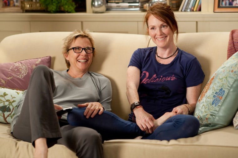 Annette Bening and Julianne Moore star in The Kids Are All Right, a Focus Features release.